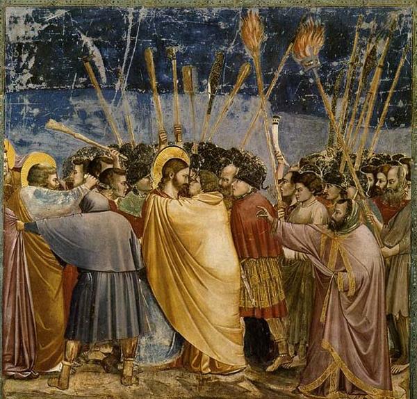 GIOTTO di Bondone The Arrest of Christ Sweden oil painting art